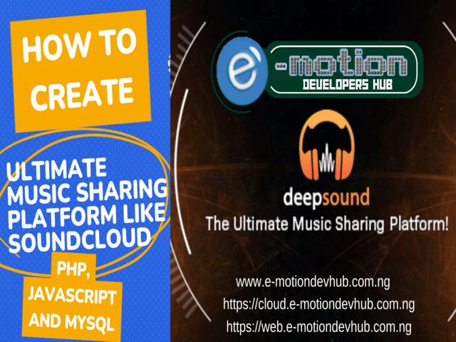 The ultimate Music sharing platform using PHP and Mysql with source code.